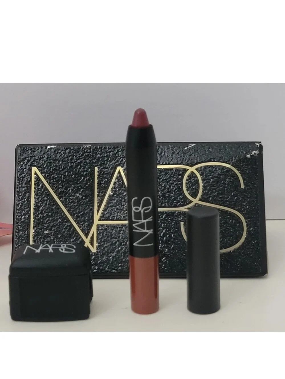 NARS DISCO BABY VELVET MATTE LIP PENCIL 0.06 oz/1.8 g DO ME BABY + SHARPENER